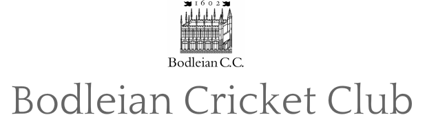BODLEIAN CRICKET CLUB